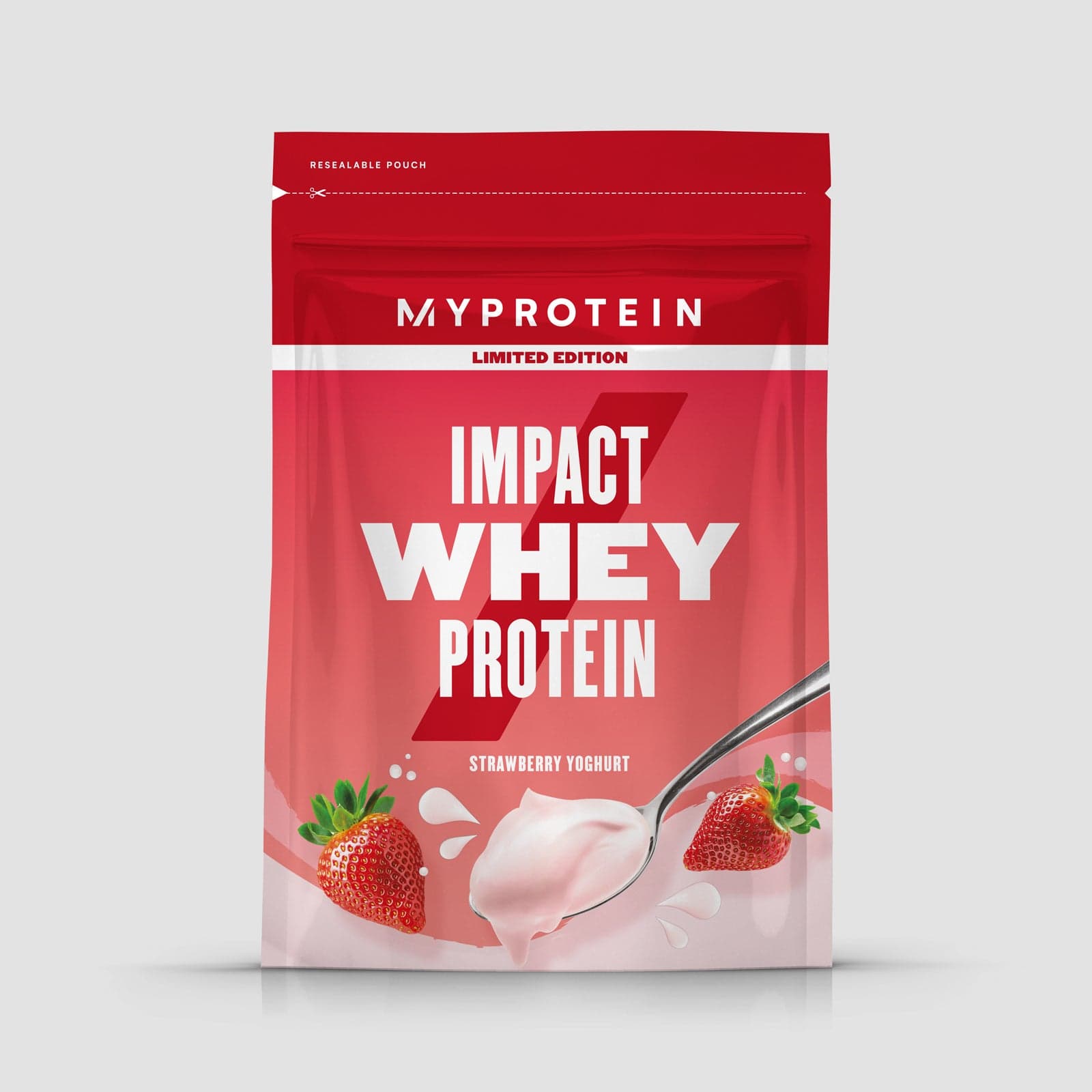 Impact 乳清蛋白粉 草莓乳酸