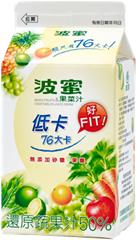 波蜜低卡蔬果汁飲料