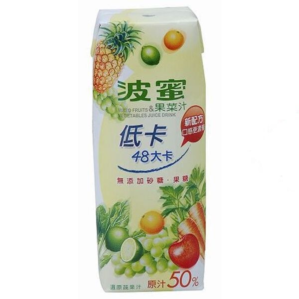 波蜜低卡果菜汁