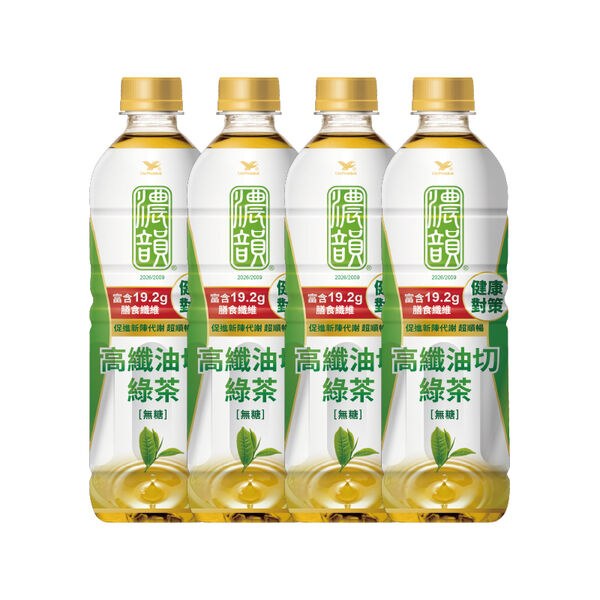 濃韻高纖油切綠茶