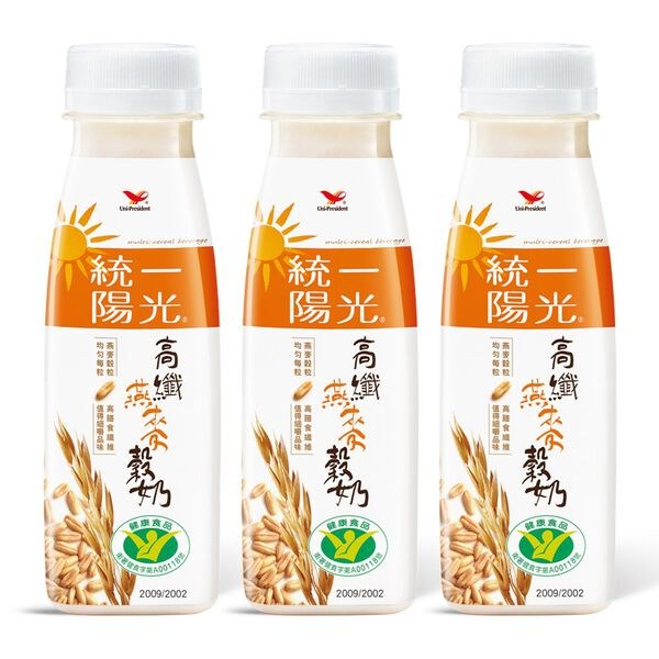 統一陽光高纖燕麥穀奶